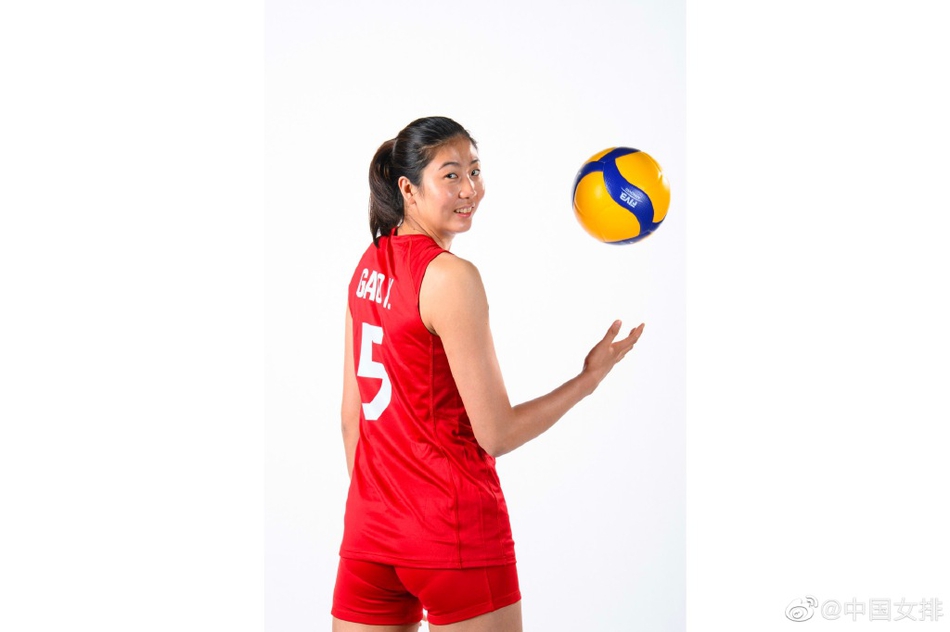 中国女排世联赛官方定妆照