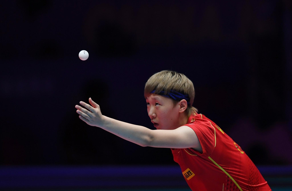 直通赛王曼昱4-1孙颖莎进决赛