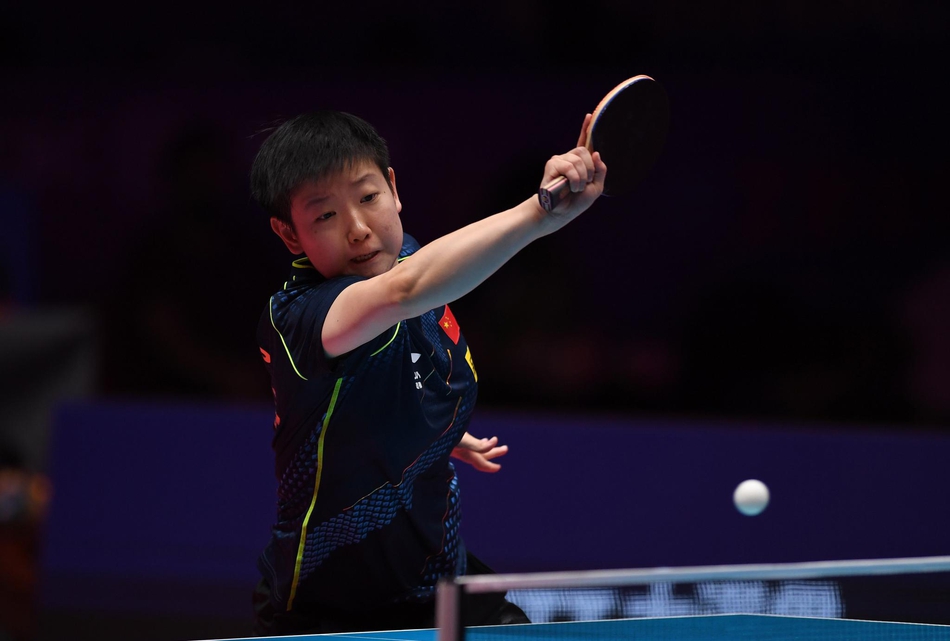 直通赛王曼昱4-1孙颖莎进决赛