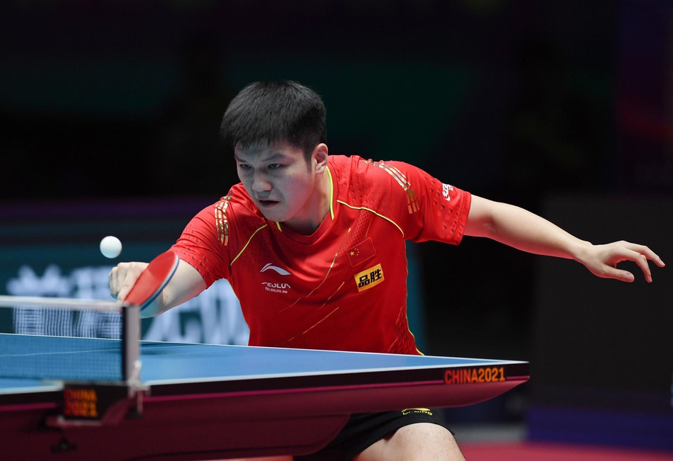 直通赛樊振东4-2王楚钦进决赛