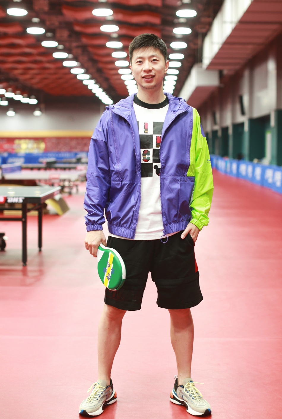 马龙丁宁林高远拍运动写真