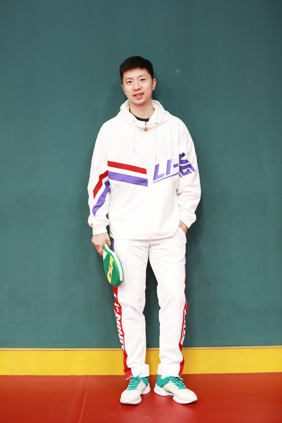 马龙丁宁林高远拍运动写真