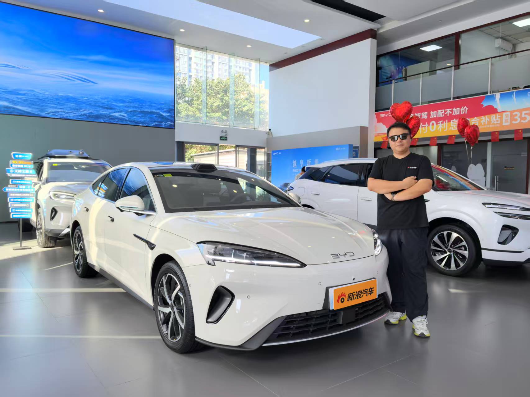 配置与舒适再升级 实拍2026款海豹07DM-i