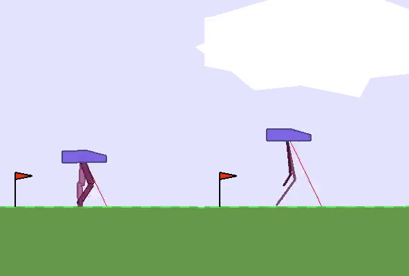 △&nbsp;左为原始，右为身材训练后 (红线代表激光雷达)