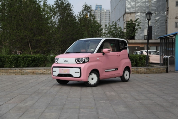 小巧可爱又时尚 实拍奇瑞QQ冰淇淋·<em>桃</em>欢喜