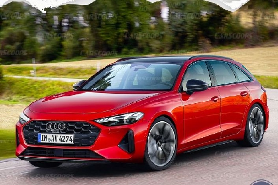 与路试车型相似 奥迪全新A4 Avant渲染图提前看