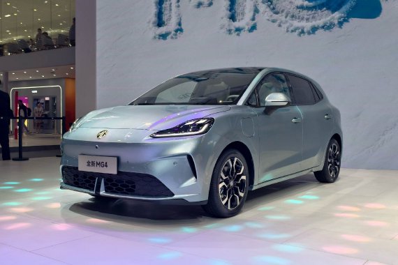 2025广州车展：MG4半固态安芯版亮相