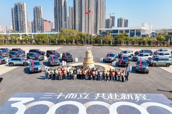 方程豹品牌销量突破30万辆 钛7销量突破10万辆