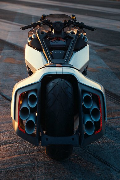 宝马以全速冲刺为核心的设计愿景表达  BMW Motorrad 发布 Vision K18 概念摩托车