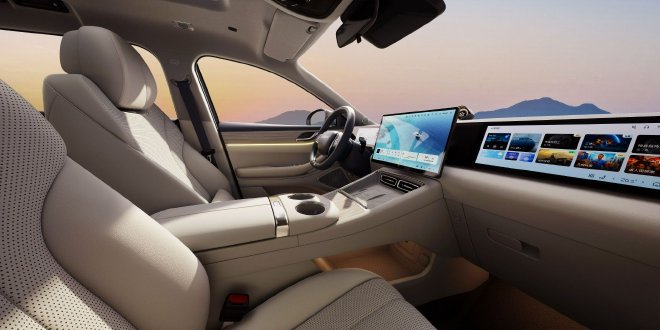 配三联屏 星纪元E05内饰官图发布