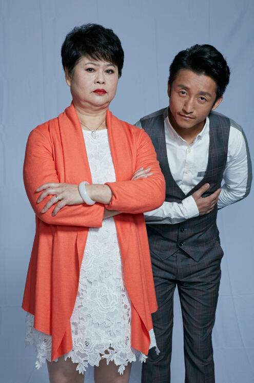 邹市明和岳母照片