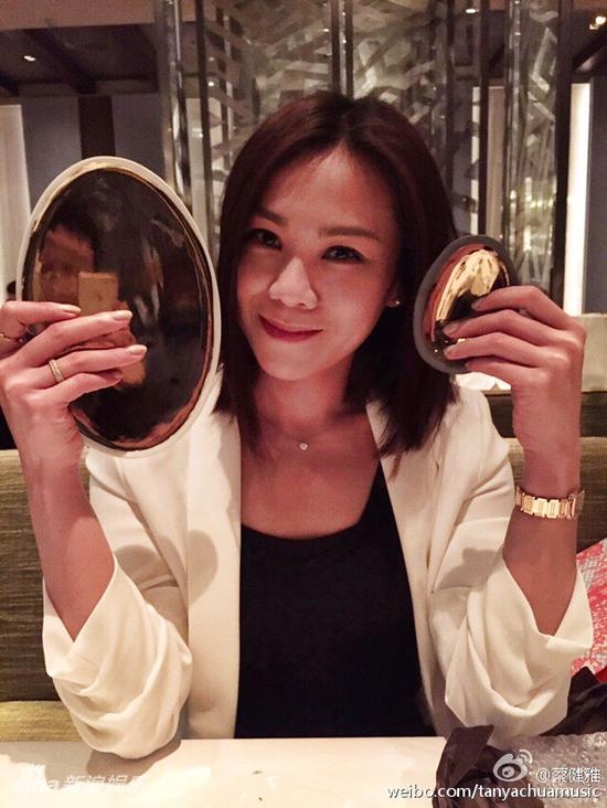 蔡健雅生日晒自拍 自称:进入老女人年龄