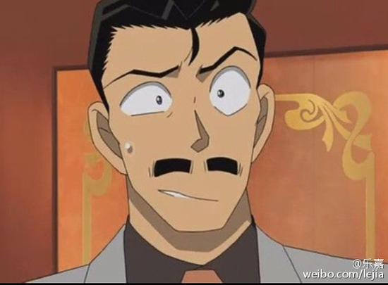 《柯南》中的毛利小五郎