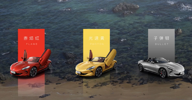 纯电软顶敞篷跑车 MG Cyberster开启大定