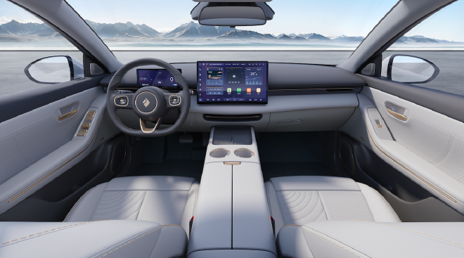 宝骏享境内饰正式亮相 新车将4月上市