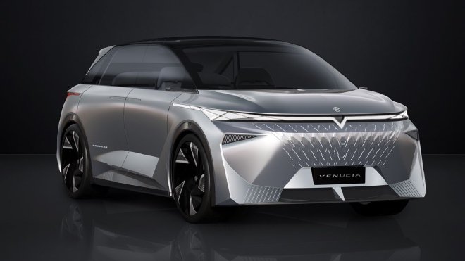 启辰新能源战略首款纯电车型启辰VX6下线