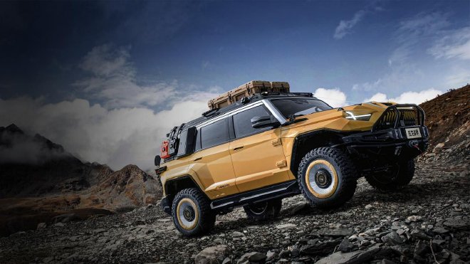 猛士917蛟龙战甲开启预售 76.8-86.8万元