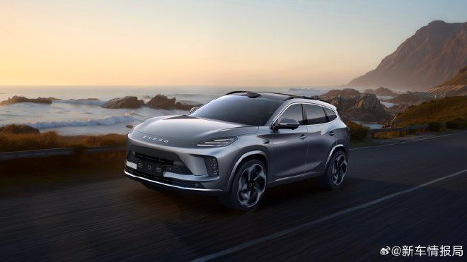 配三联屏 星纪元E05内饰官图发布