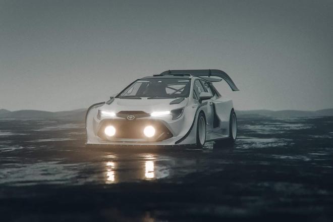 全新丰田GR Corolla高性能版变身拉力赛车 霸气十足