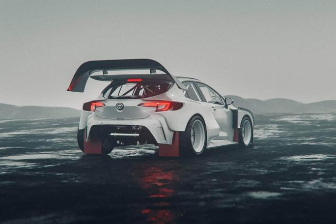 全新丰田GR Corolla高性能版变身拉力赛车 霸气十足