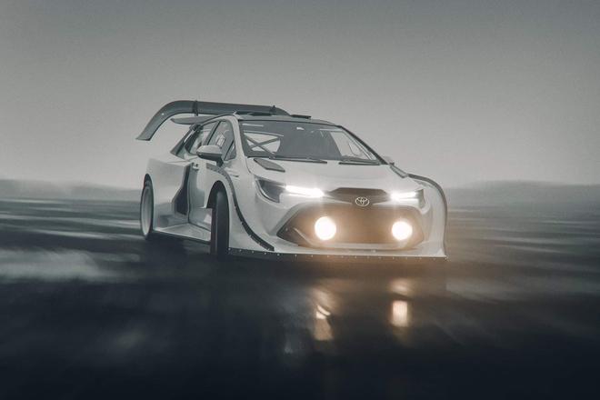 全新丰田GR Corolla高性能版变身拉力赛车 霸气十足