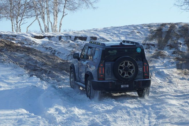 有颜值 能撒野 捷途旅行者冰雪穿越体验