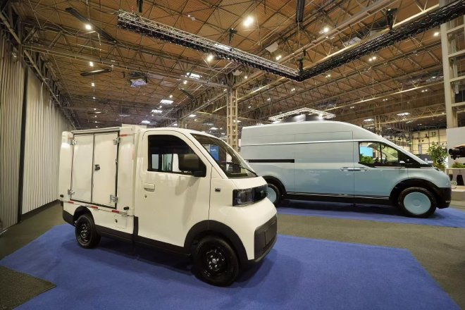 奇瑞商用车DELIVAN欧洲首发  共赴零碳未来