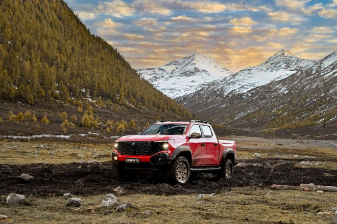Changan Hunter K70 в горах