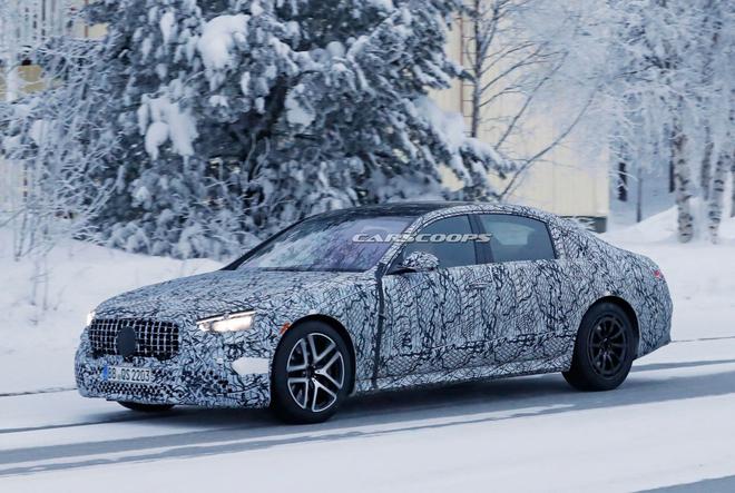 全新梅赛德斯-AMG S63e谍照再曝光 变身插混高性能