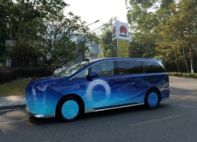 谍照曝光 广汽和华为合作首款车或为MPV车型