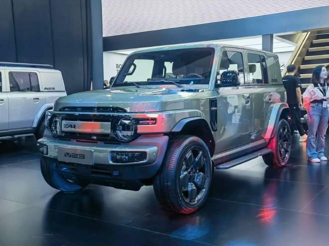 2024广州车展探馆：实拍iCAR V23