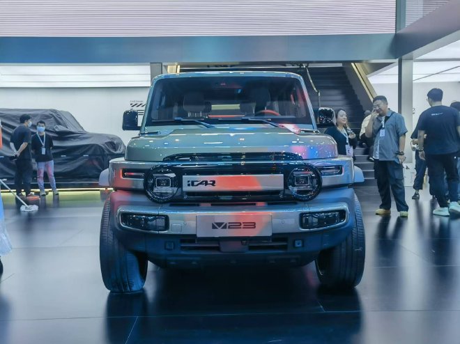 2024广州车展探馆：实拍iCAR V23