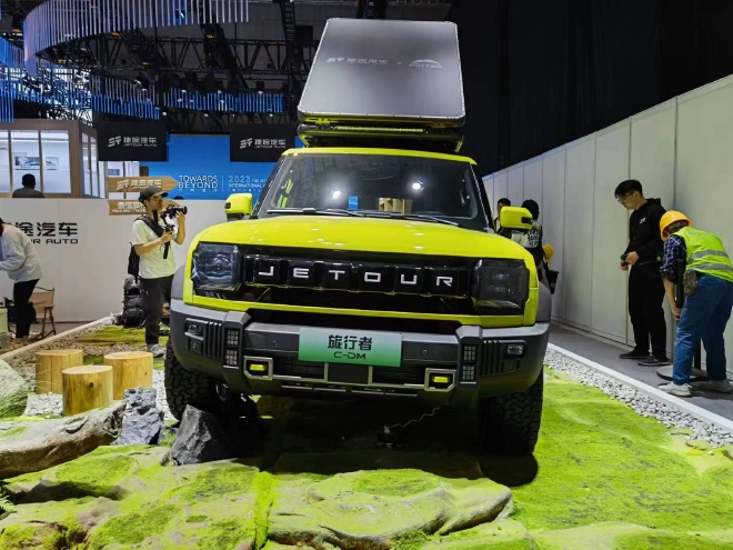 2023上海车展探馆:捷途旅行者实车 2023上海车展探馆:捷途旅行者实车