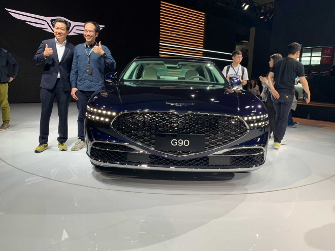 2023上海车展：捷尼赛思GV70/G90亮相并开启预售