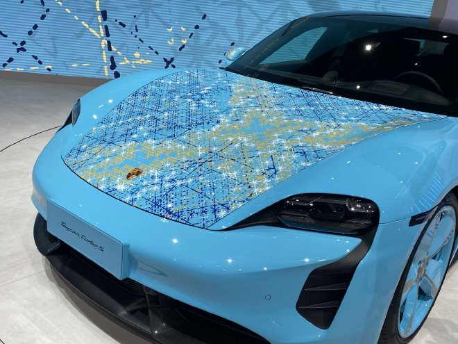 2023成都车展：Taycan Turbo S X 丁乙亮相