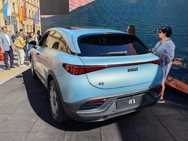 2023慕尼黑车展：海外版本smart #3亮相