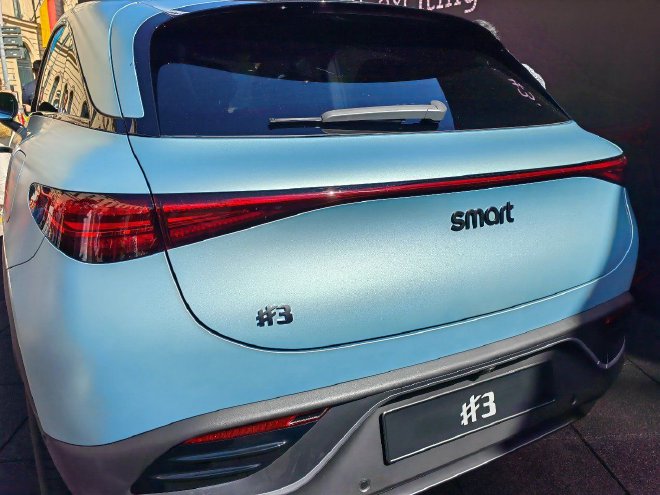 2023慕尼黑车展：海外版本smart #3亮相