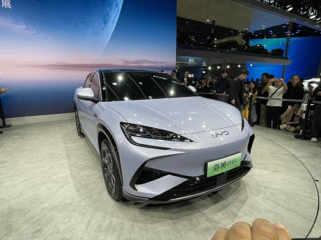 2023广州车展：比亚迪海狮07 EV首发亮相
