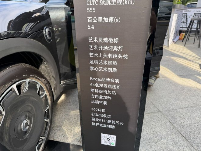 2025广州车展探馆：smart精灵#3 Keith Haring亮相