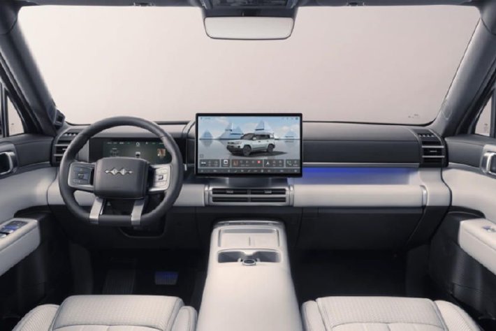 方程豹钛7内饰正式发布 预计售价25万元起