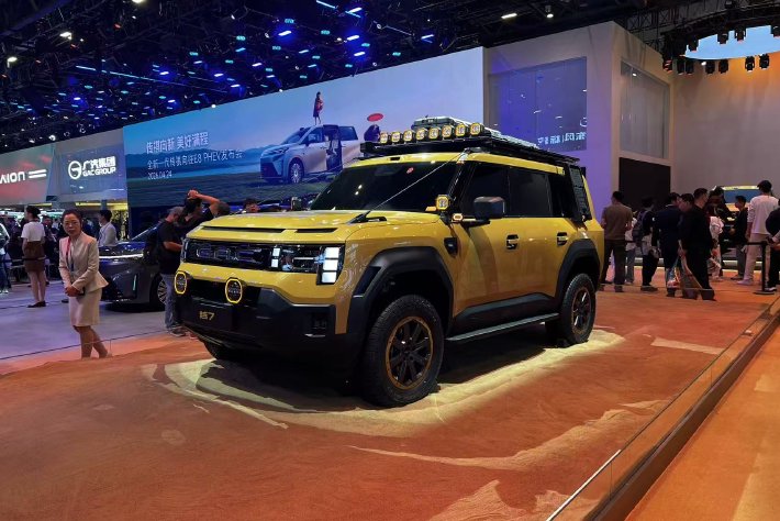 2026北京车展：广汽传祺越7正式亮相