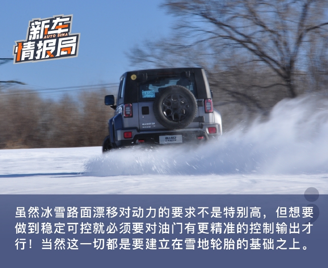 硬派越野中的小天才 北京BJ40环塔冠军版冰雪试驾