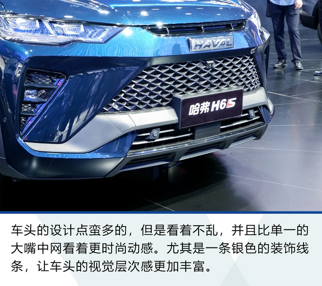 2021成都车展：哈弗全新SUV H6S静态体验