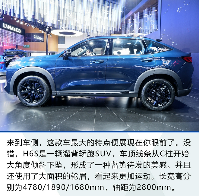 2021成都车展：哈弗全新SUV H6S静态体验