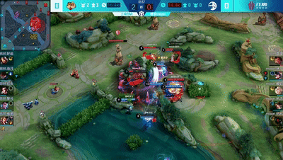 G1 西安moon龙团打出一波0换4