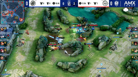 狼队入侵野区打出零换二团战