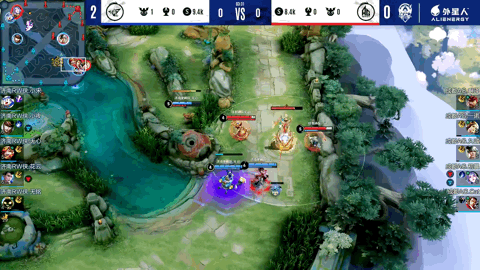 RW侠打出完美控制链击杀虞姬