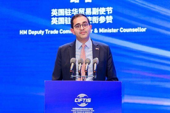 英国驻华贸易副使节：中国是英国第二大贸易伙伴，两国之间双边贸易去年已经超过1000亿英镑