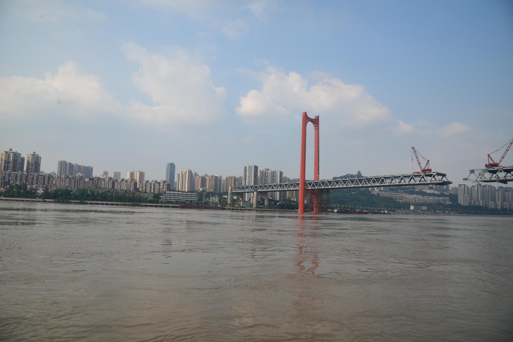 新一轮长江,嘉陵江洪峰过境重庆