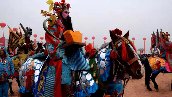 黄土地上的狂欢——云看陇州马社火